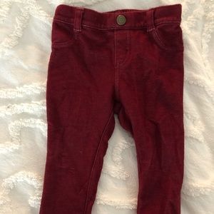 Maroon jegging